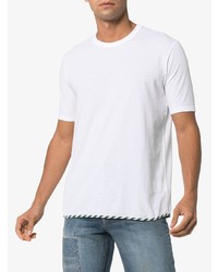 weißes T-Shirt mit einem Rundhalsausschnitt von VISVIM