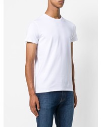 weißes T-Shirt mit einem Rundhalsausschnitt von Emporio Armani