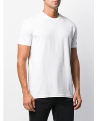 weißes T-Shirt mit einem Rundhalsausschnitt von DSQUARED2