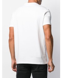 weißes T-Shirt mit einem Rundhalsausschnitt von DSQUARED2