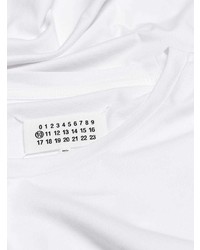 weißes T-Shirt mit einem Rundhalsausschnitt von Maison Margiela