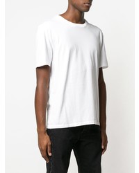 weißes T-Shirt mit einem Rundhalsausschnitt von Maison Margiela