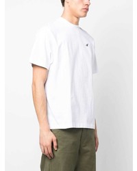 weißes T-Shirt mit einem Rundhalsausschnitt von Axel Arigato