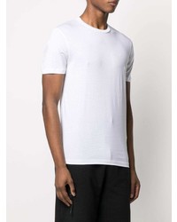 weißes T-Shirt mit einem Rundhalsausschnitt von Emporio Armani