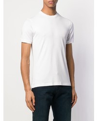 weißes T-Shirt mit einem Rundhalsausschnitt von Emporio Armani