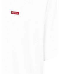 weißes T-Shirt mit einem Rundhalsausschnitt von Supreme