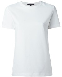 weißes T-Shirt mit einem Rundhalsausschnitt von Sofie D'hoore