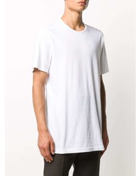 weißes T-Shirt mit einem Rundhalsausschnitt von Rick Owens DRKSHDW