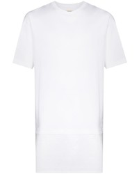weißes T-Shirt mit einem Rundhalsausschnitt von Stefan Cooke