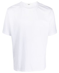 weißes T-Shirt mit einem Rundhalsausschnitt von Séfr