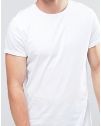 weißes T-Shirt mit einem Rundhalsausschnitt von Asos