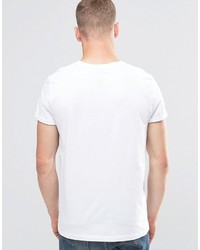 weißes T-Shirt mit einem Rundhalsausschnitt von Asos