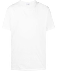 weißes T-Shirt mit einem Rundhalsausschnitt von Tagliatore