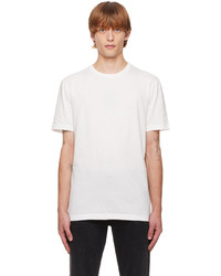 weißes T-Shirt mit einem Rundhalsausschnitt von The Row