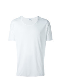 weißes T-Shirt mit einem Rundhalsausschnitt von THE WHITE BRIEFS