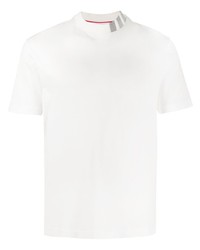 weißes T-Shirt mit einem Rundhalsausschnitt von Thom Browne