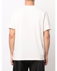 weißes T-Shirt mit einem Rundhalsausschnitt von Maison Margiela