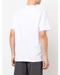 weißes T-Shirt mit einem Rundhalsausschnitt von Dickies