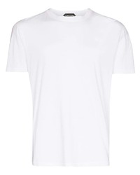 weißes T-Shirt mit einem Rundhalsausschnitt von Tom Ford