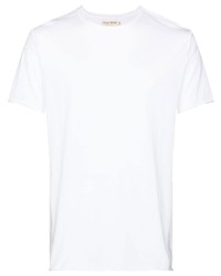 weißes T-Shirt mit einem Rundhalsausschnitt von True Tribe
