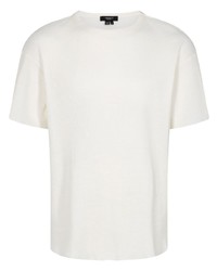 weißes T-Shirt mit einem Rundhalsausschnitt von Twenty Montreal