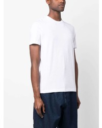 weißes T-Shirt mit einem Rundhalsausschnitt von Emporio Armani