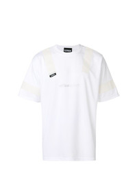 weißes T-Shirt mit einem Rundhalsausschnitt von U.P.W.W.