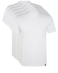 weißes T-Shirt mit einem Rundhalsausschnitt von Ultrasport