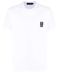 weißes T-Shirt mit einem Rundhalsausschnitt von UNDERCOVE