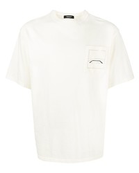 weißes T-Shirt mit einem Rundhalsausschnitt von UNDERCOVE