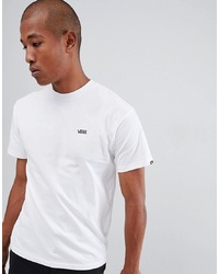 weißes T-Shirt mit einem Rundhalsausschnitt von Vans