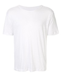 weißes T-Shirt mit einem Rundhalsausschnitt von Venroy