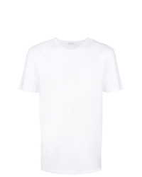 weißes T-Shirt mit einem Rundhalsausschnitt von Versace Collection