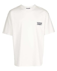 weißes T-Shirt mit einem Rundhalsausschnitt von Vilebrequin