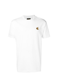 weißes T-Shirt mit einem Rundhalsausschnitt von Vivienne Westwood Anglomania