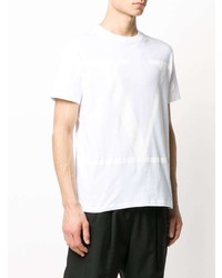 weißes T-Shirt mit einem Rundhalsausschnitt von Valentino
