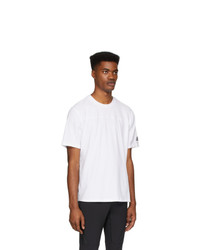 weißes T-Shirt mit einem Rundhalsausschnitt von adidas Originals