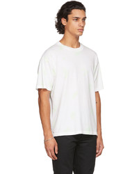 weißes T-Shirt mit einem Rundhalsausschnitt von Seekings
