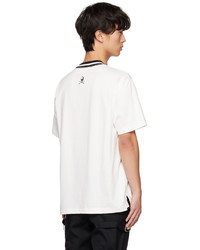 weißes T-Shirt mit einem Rundhalsausschnitt von Mastermind World