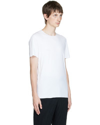 weißes T-Shirt mit einem Rundhalsausschnitt von Wolford