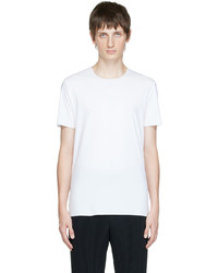 weißes T-Shirt mit einem Rundhalsausschnitt von Wolford