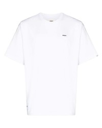 weißes T-Shirt mit einem Rundhalsausschnitt von WTAPS