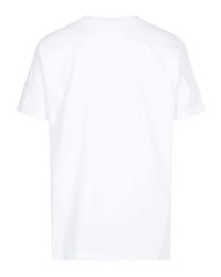 weißes T-Shirt mit einem Rundhalsausschnitt von Supreme