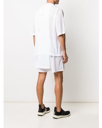 weißes T-Shirt mit einem Rundhalsausschnitt von Rick Owens X Champion