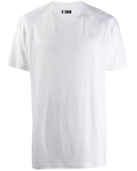 weißes T-Shirt mit einem Rundhalsausschnitt von Z Zegna