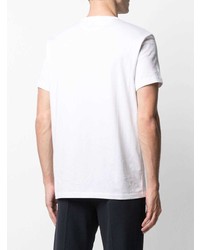 weißes T-Shirt mit einem V-Ausschnitt von Tom Ford