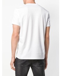 weißes T-Shirt mit einem V-Ausschnitt von Tom Ford