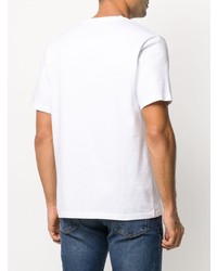 weißes T-Shirt mit einem V-Ausschnitt von Closed