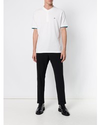 weißes T-shirt mit einer Knopfleiste von Vivienne Westwood