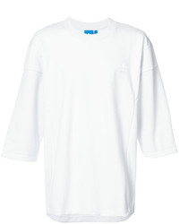 weißes T-shirt von adidas